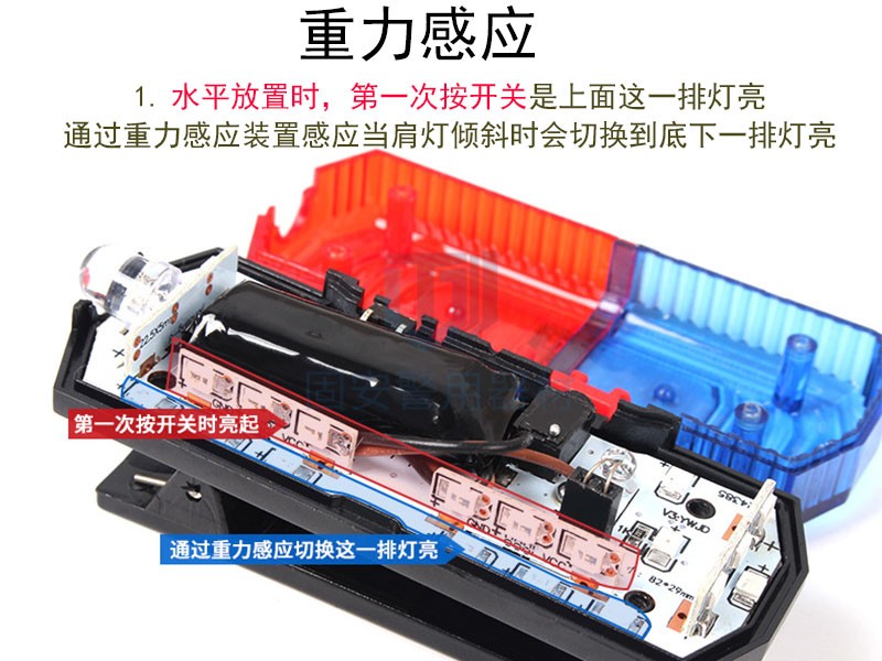 重力感應(yīng)肩燈